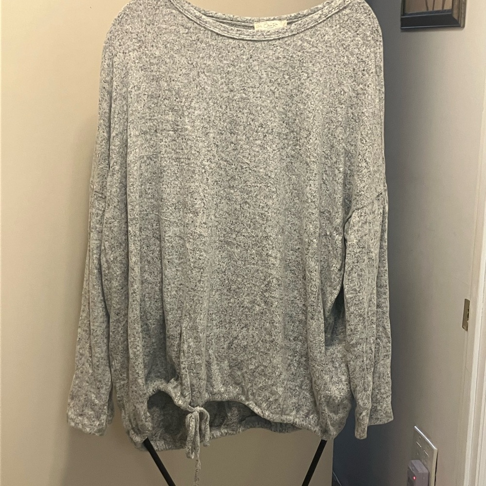 Olivia Rae Heather Gray Sweatshirt